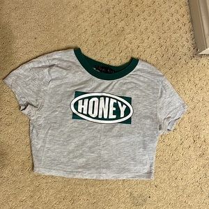 Honey Cropped Baby Tee